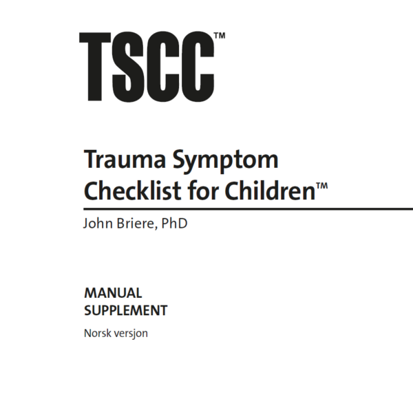 TSCYC Trauma Symptom Checklist for Young Children™