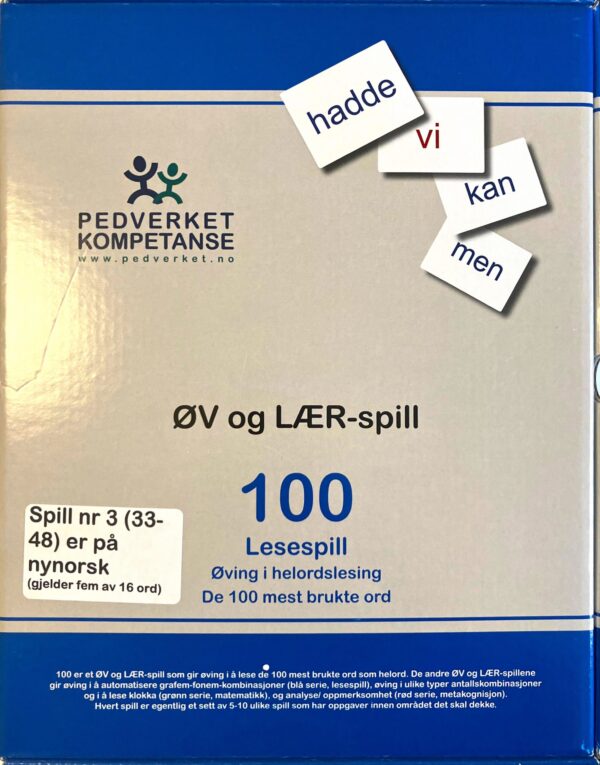 GRUNNLAGET-ØV og LÆR intervensjonsspill - Bilde 2
